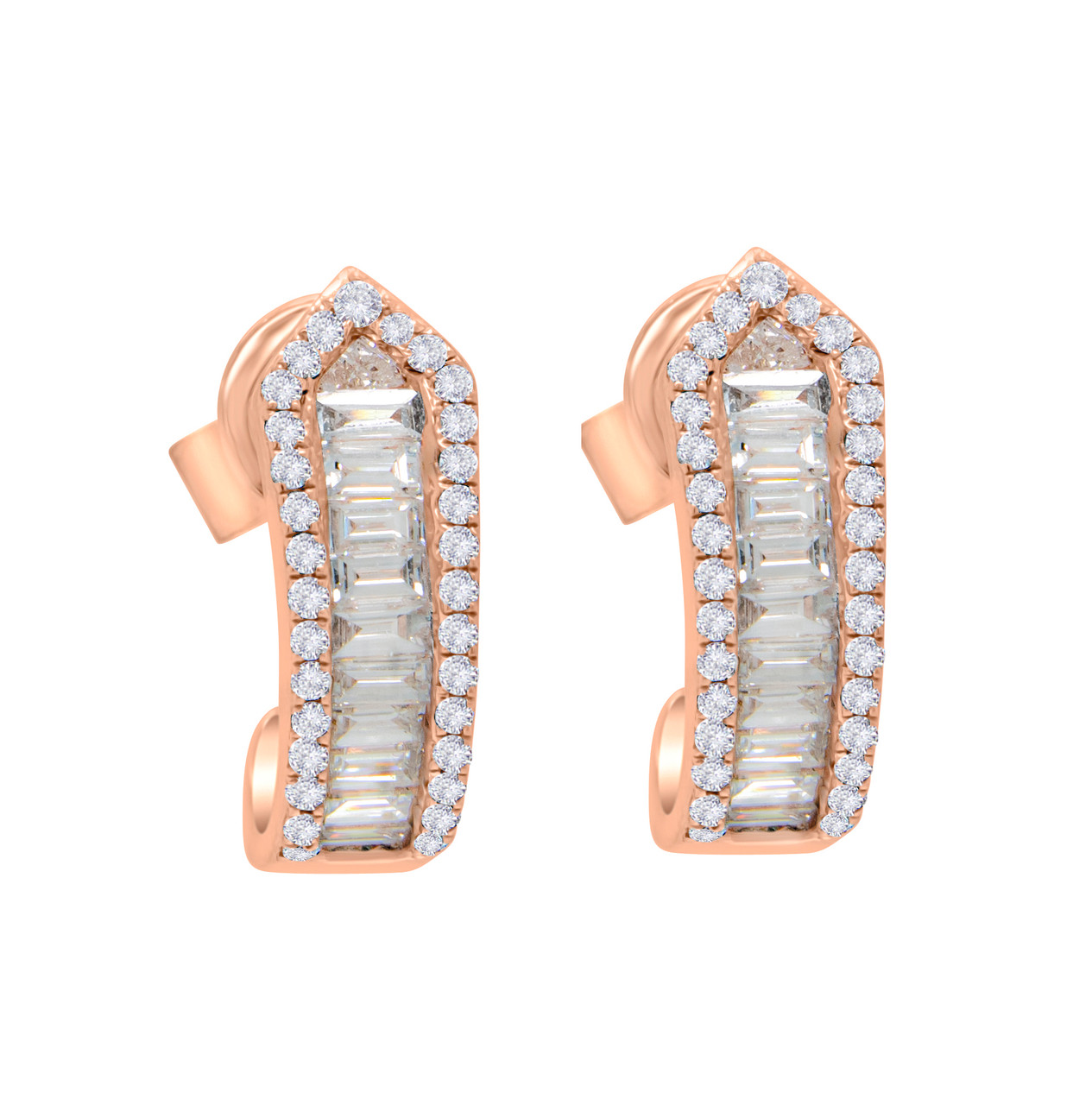 Scatter Petite Baguette Diamond Fashion Earrings - 641J8RIADTGERYG – Rocky  Point Jewelers